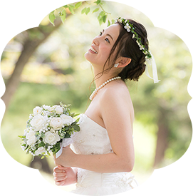 結婚式など特別な日に画像